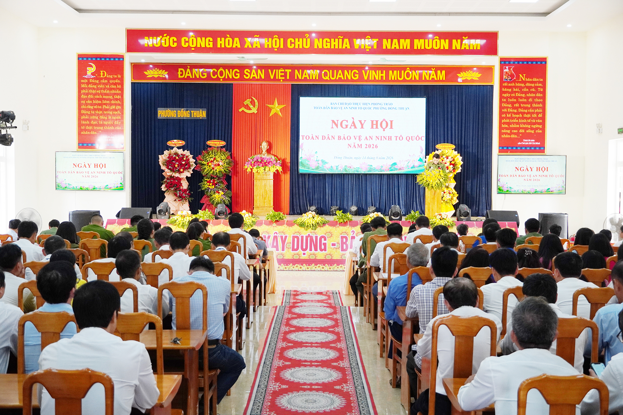 Phường Đồng Thuận được chọn tổ chức Ngày hội điểm “Toàn dân bảo vệ an ninh Tổ quốc”