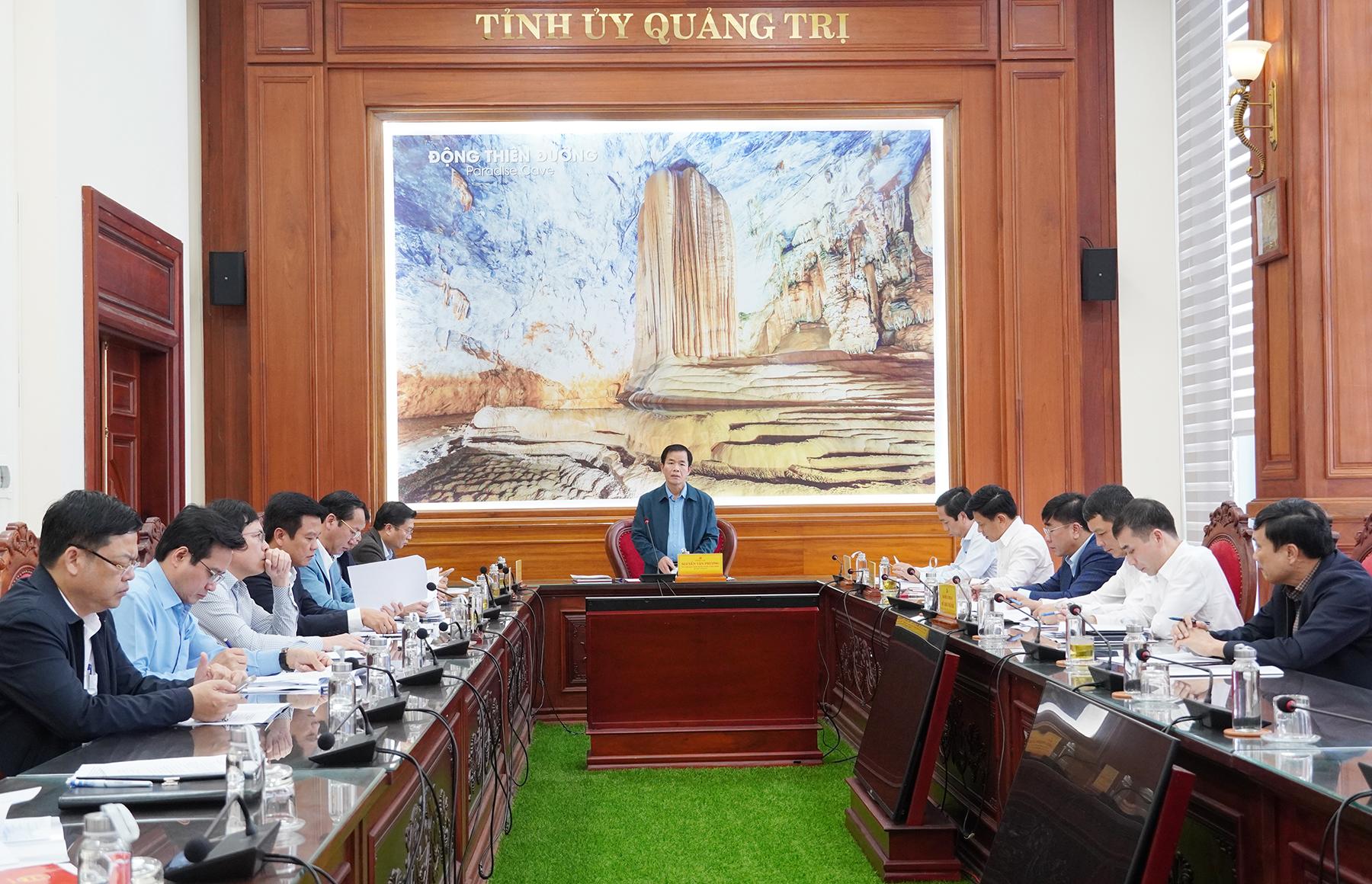 Thực hiện kết luận của đồng chí Bí thư Tỉnh ủy tại buổi làm việc với UBND tỉnh và các sở, ngành về thực hiện mục tiêu tăng trưởng GRDP năm 2026