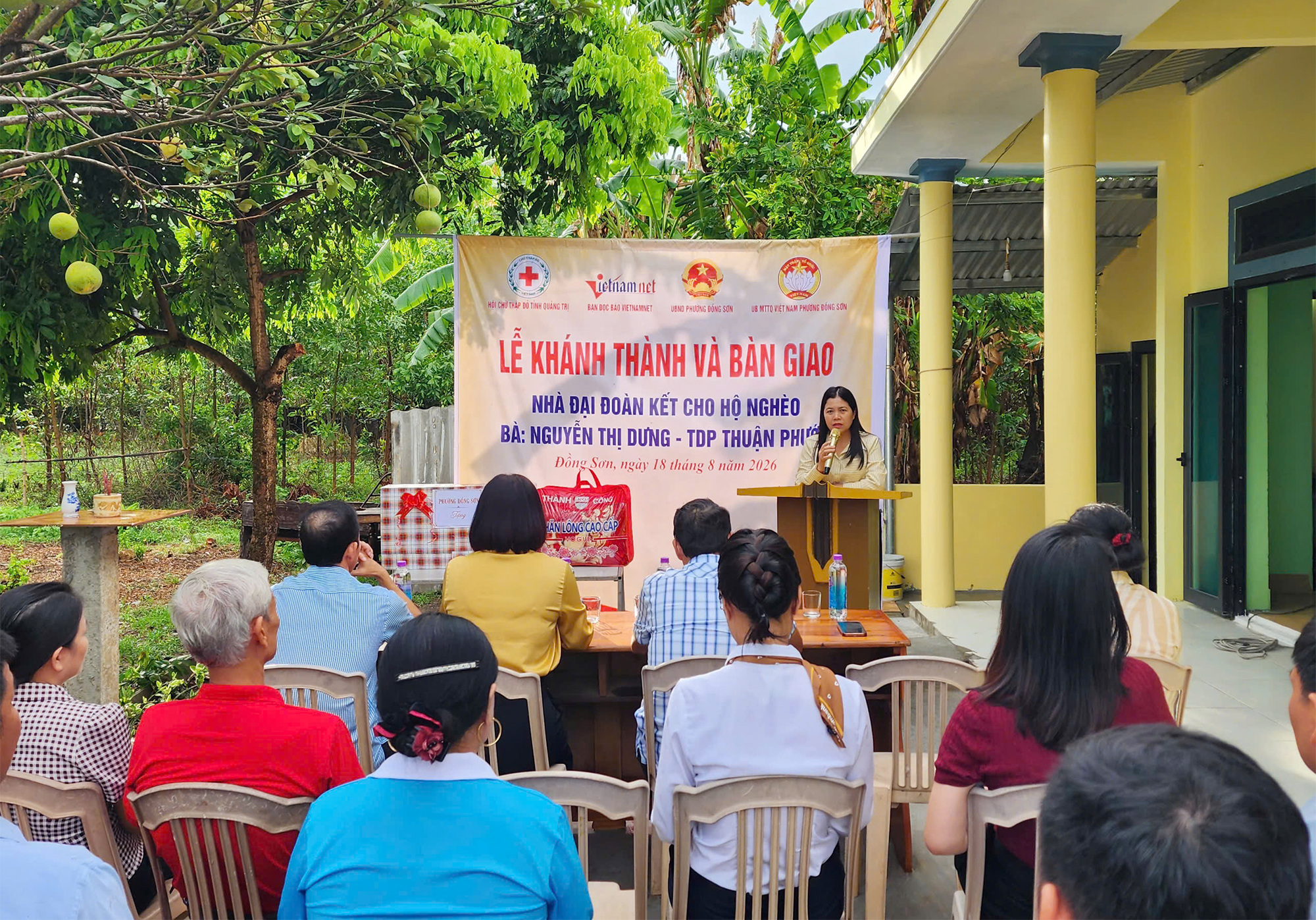 Phường Đồng Sơn: Khánh thành và bàn giao nhà đại đoàn kết cho hộ nghèo