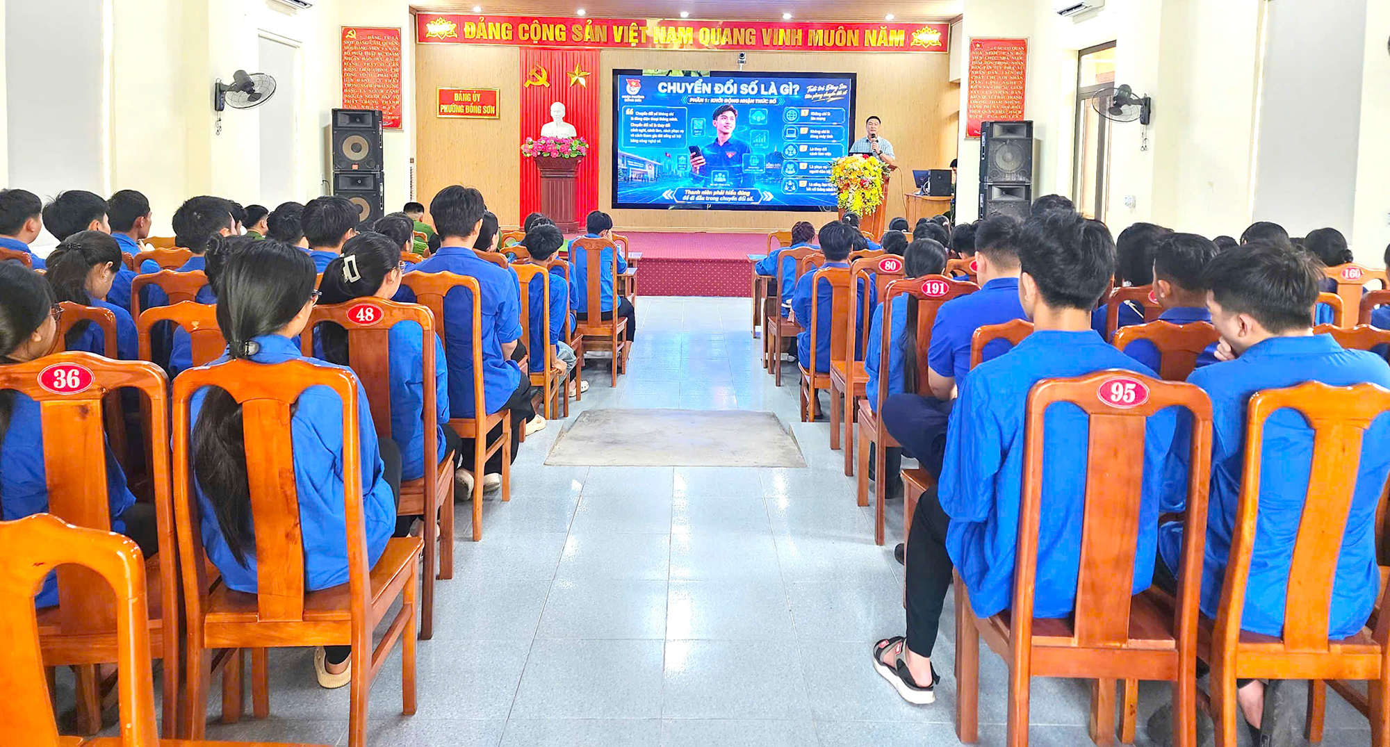 Mặt trận phường   Đồng Sơn: Chuyển đổi số từ những việc dân cần