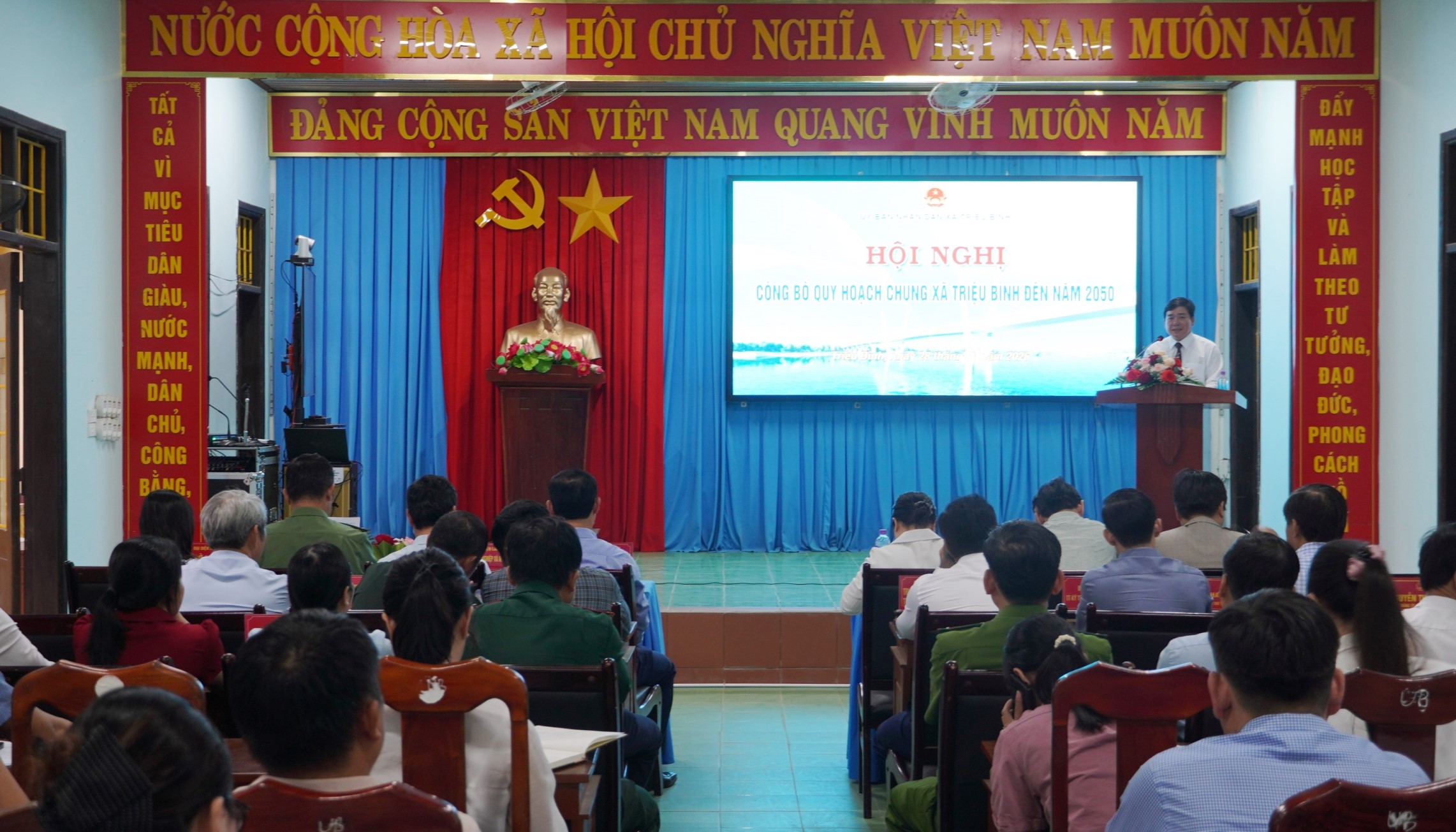 Công bố Quy hoạch chung xây dựng xã Triệu Bình đến năm 2050
