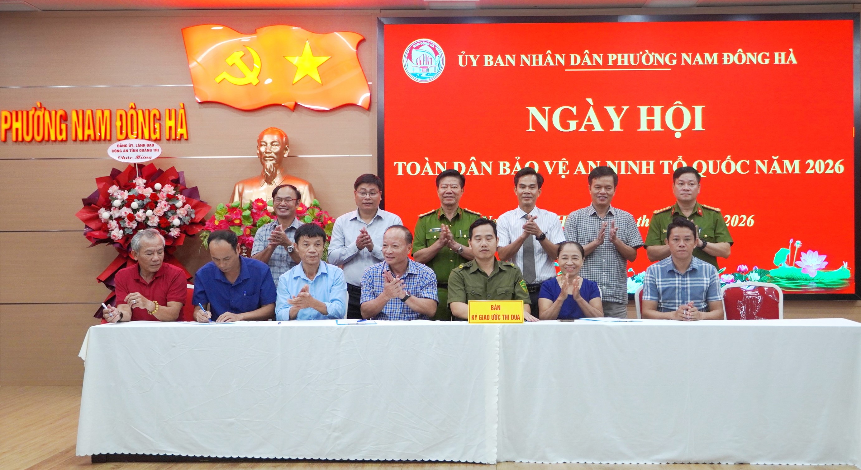Phường Nam Đông Hà tổ chức Ngày hội “Toàn dân bảo vệ an ninh Tổ quốc”