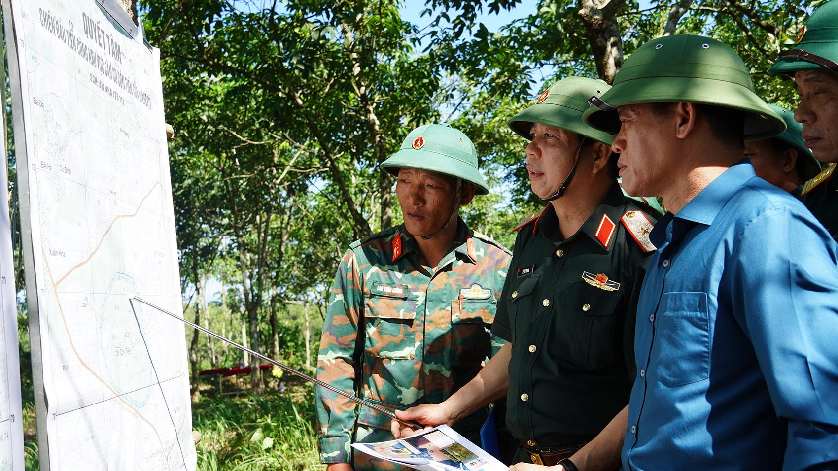 Triển khai tìm kiếm hài cốt liệt sĩ tại khu vực đồi Cồn Tiên