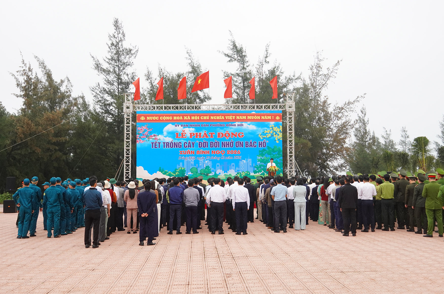 Tết trồng cây “Đời đời nhớ ơn Bác Hồ”