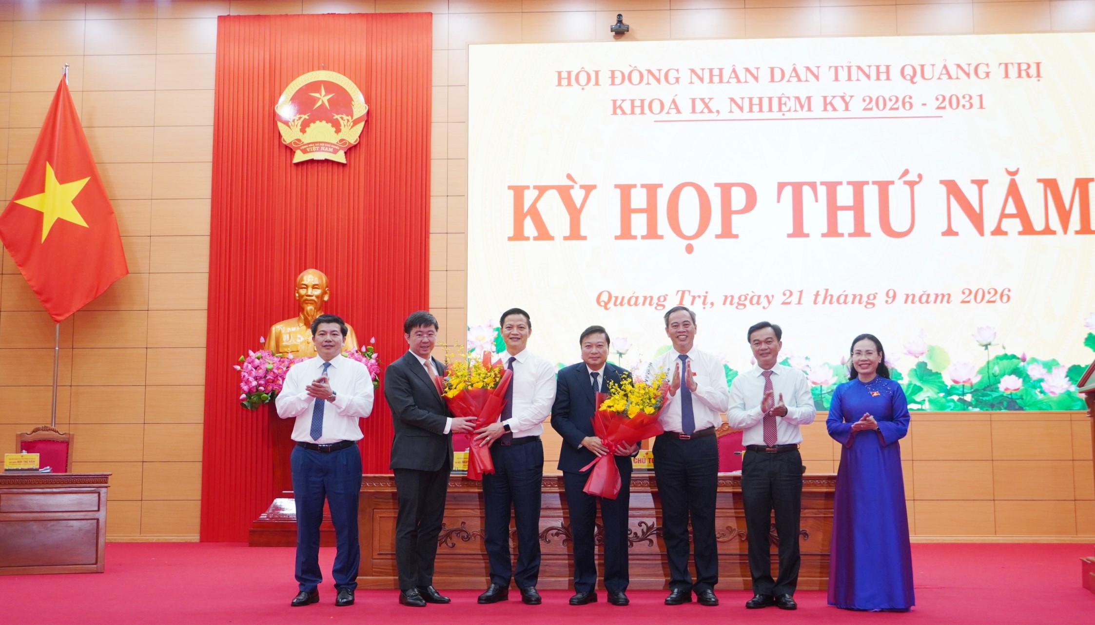 Đồng chí Bùi Hoàng Phương được bầu giữ chức Chủ tịch UBND tỉnh Quảng Trị