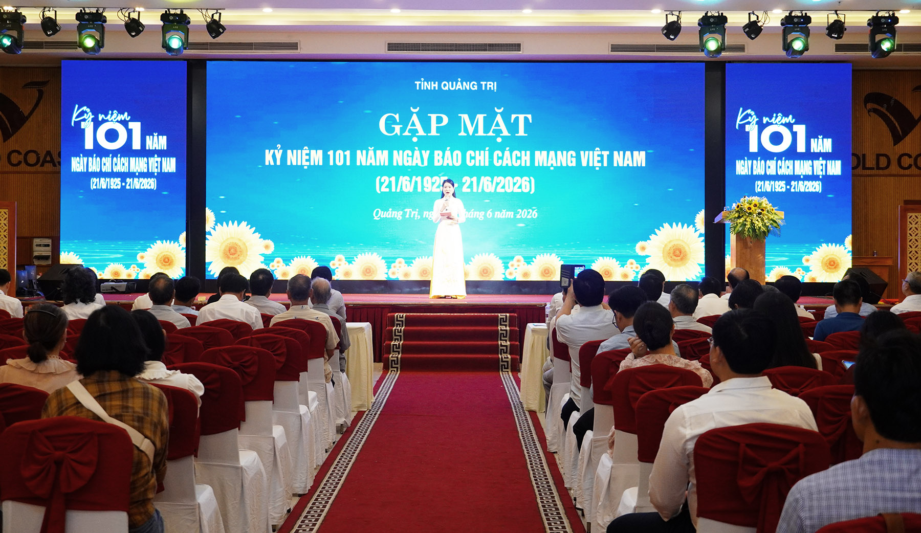 Gặp mặt báo chí nhân kỷ niệm 101 năm Ngày Báo chí Cách mạng Việt Nam