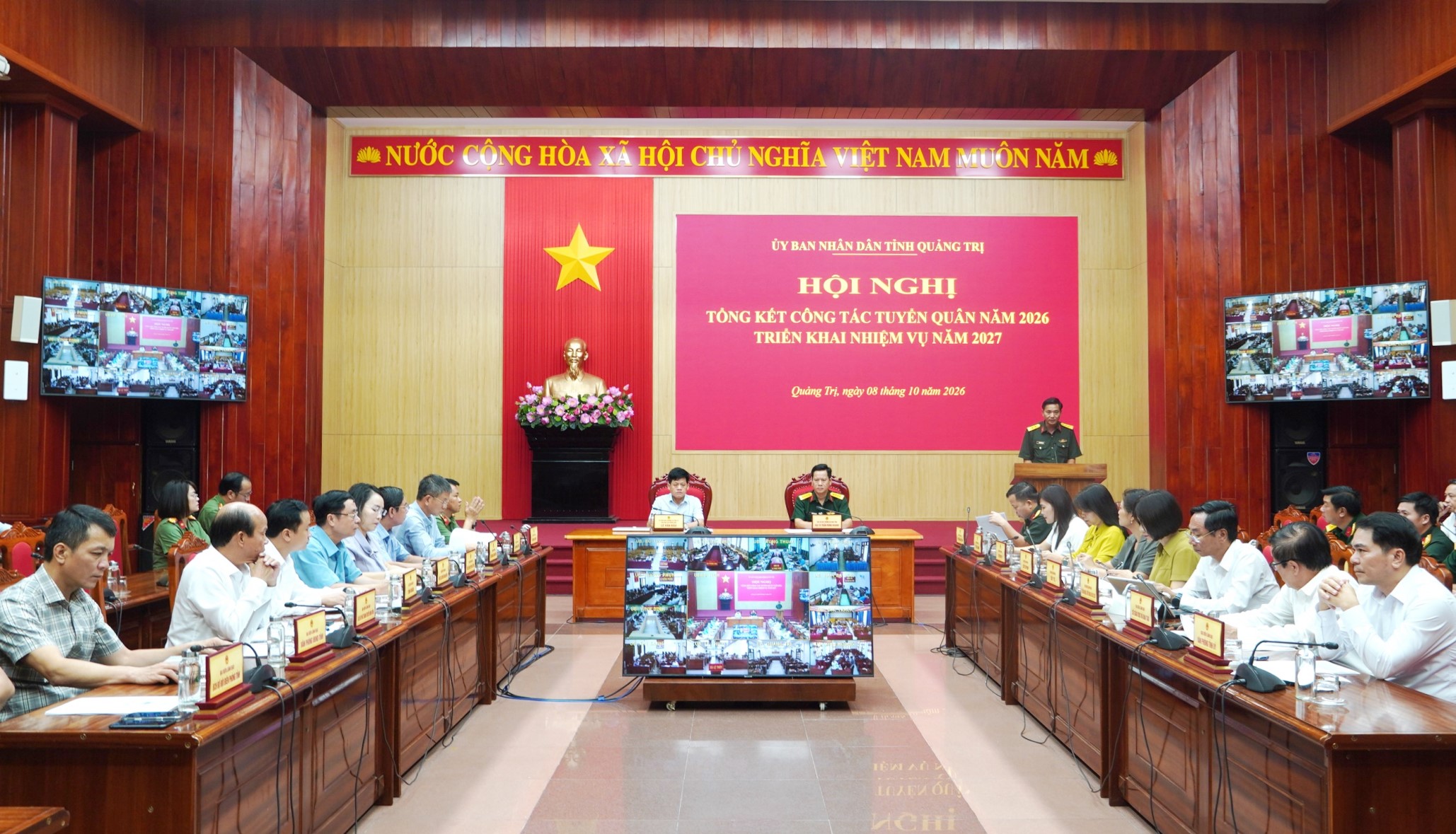 Tổng kết công tác tuyển quân năm 2026, triển khai nhiệm vụ năm 2027