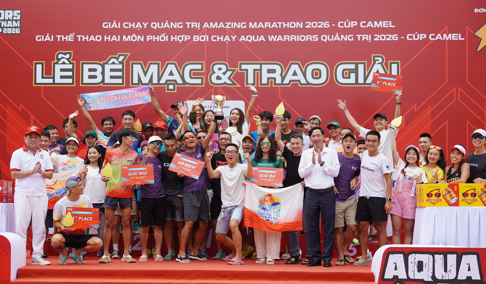 Giải chạy Quang Tri Amazing Marathon 2026 thu hút gần 3.500 vận động viên tham gia