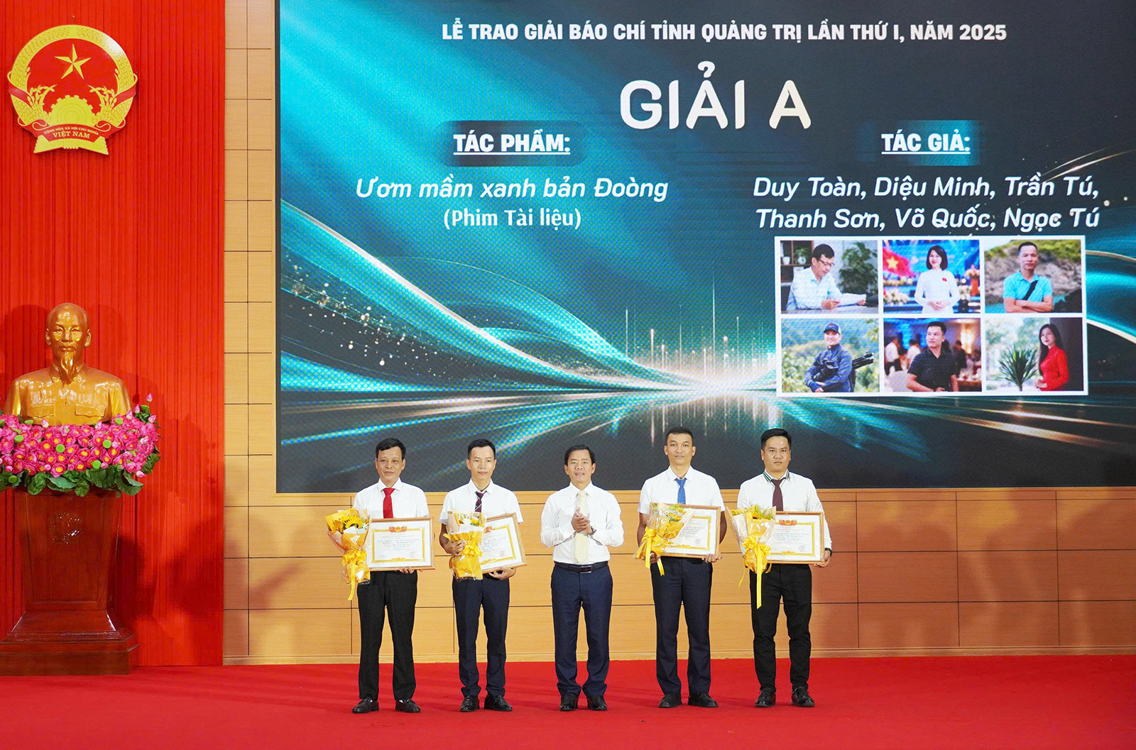 Tôn vinh 14 tác phẩm xuất sắc tại Giải Báo chí Quảng Trị lần thứ I