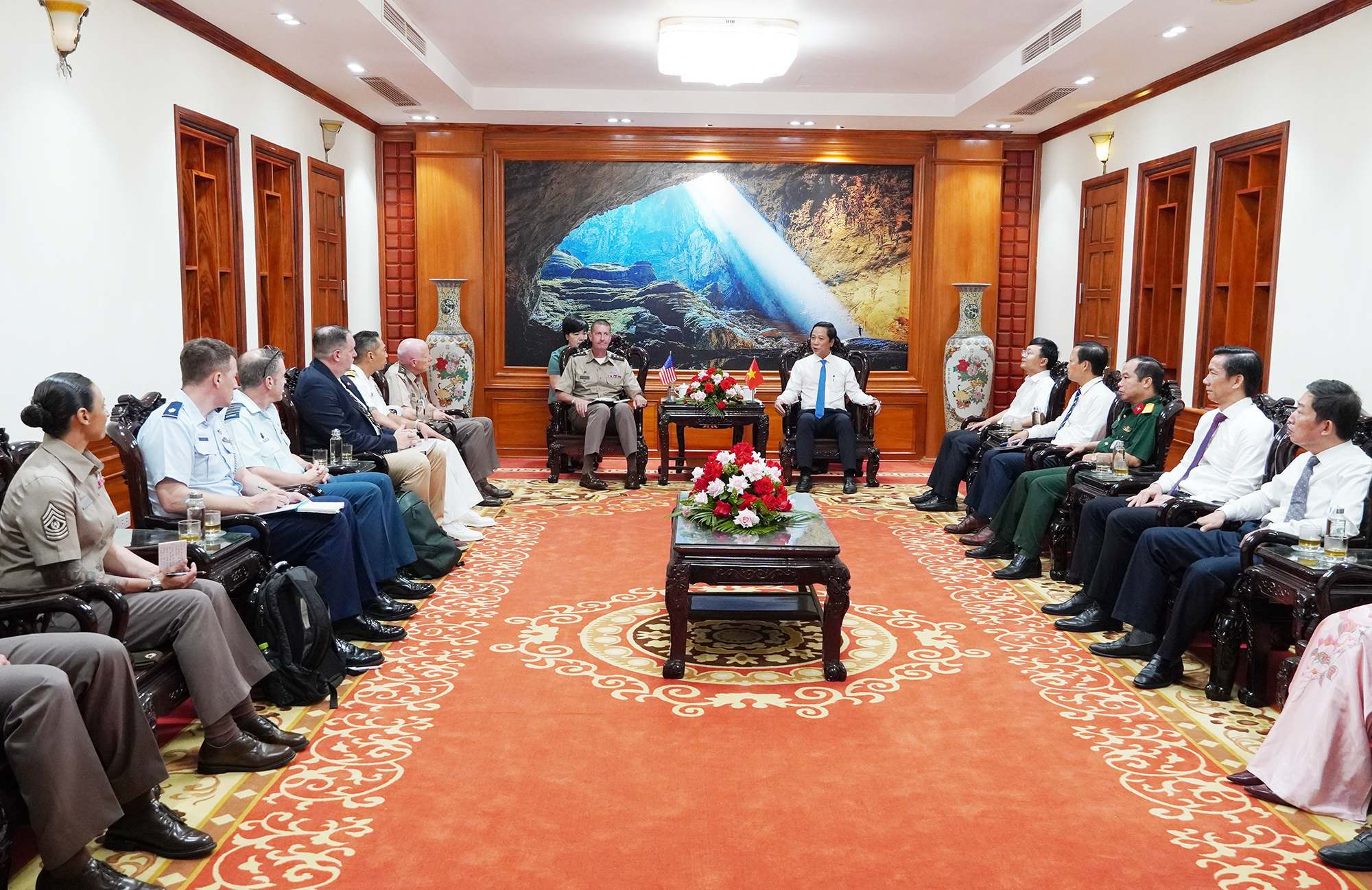 Phó Chủ tịch Thường trực UBND tỉnh Hoàng Nam tiếp và làm việc với Đoàn Đối tác Thái Bình Dương - Bạn bè Thái Bình Dương năm 2026