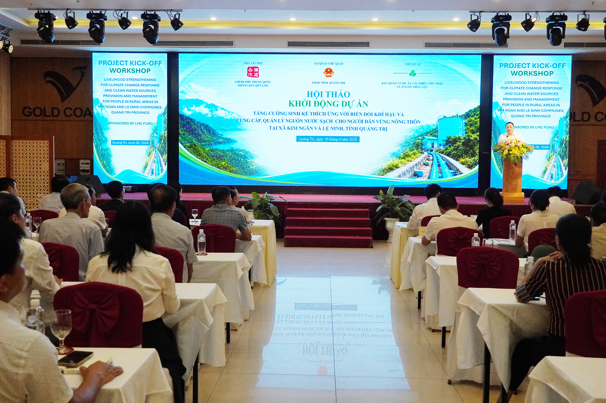 Tăng cường sinh kế thích ứng với biến đổi khí hậu và nước sạch vùng nông thôn tại xã Kim Ngân và Lệ Ninh