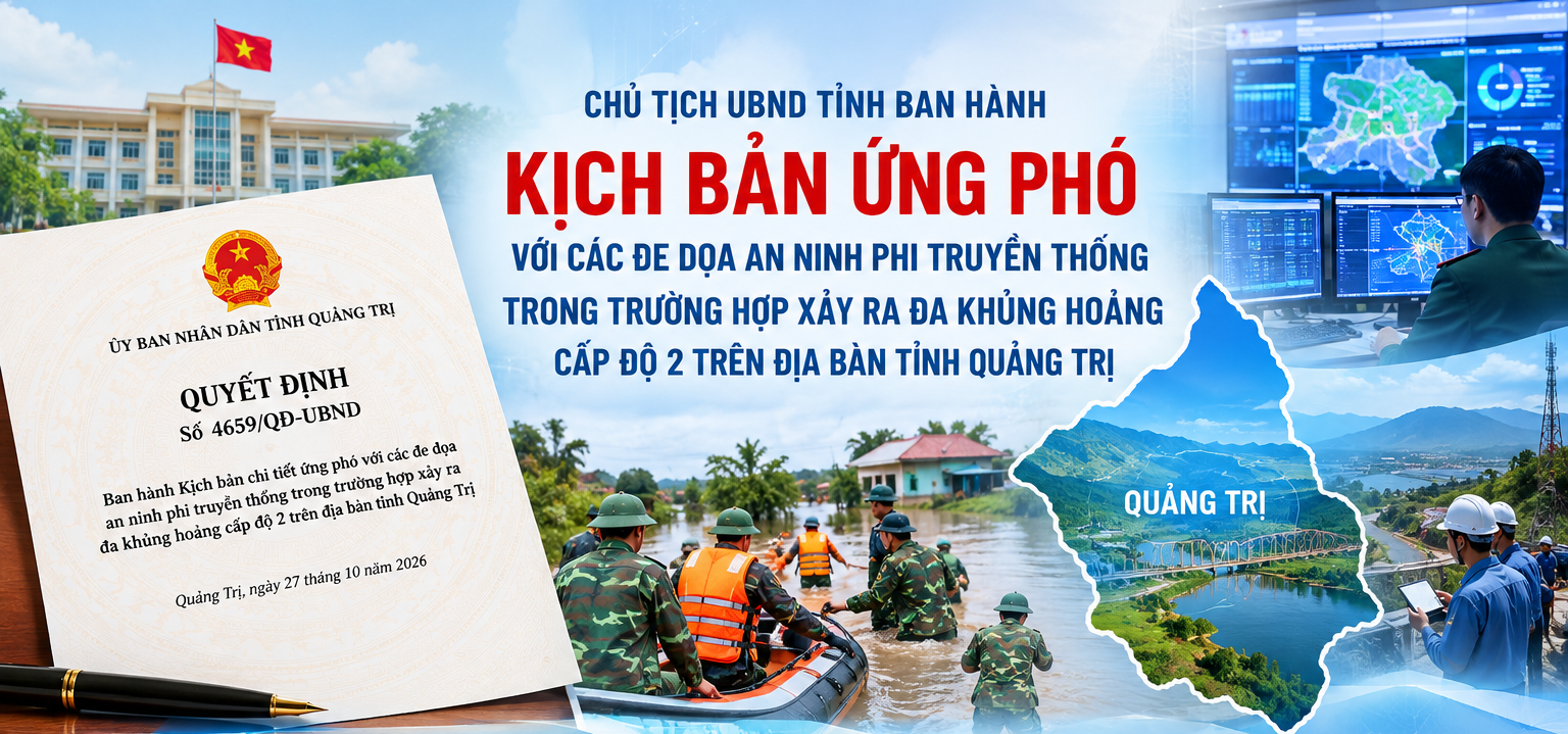 Thực hiện tốt phương châm “ba sẵn sàng” và “bốn tại chỗ” trong ứng phó với các đe dọa an ninh phi truyền thống