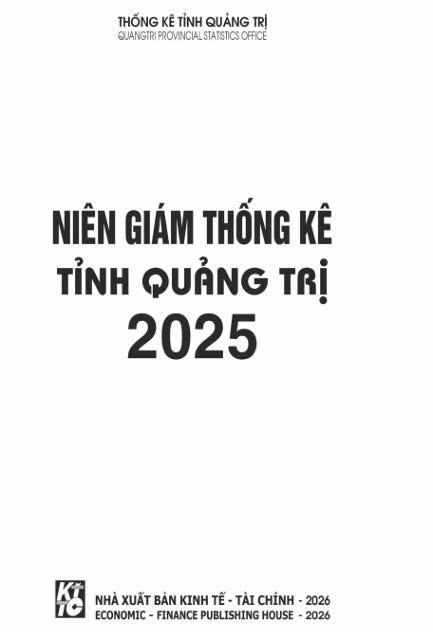 Niên giám Thống kê tỉnh Quảng Trị năm 2025