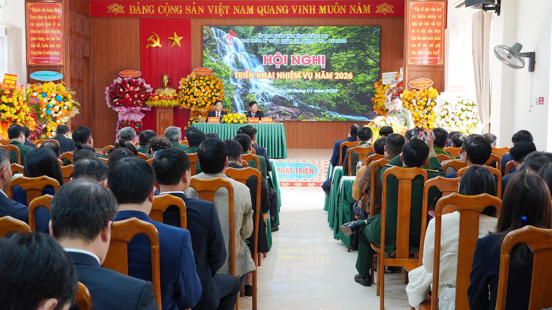 Vườn Quốc gia Phong Nha - Kẻ Bàng: Phấn đấu hoàn thành ở mức cao nhất các mục tiêu, chỉ tiêu của Kế hoạch 5 năm 2026 - 2030