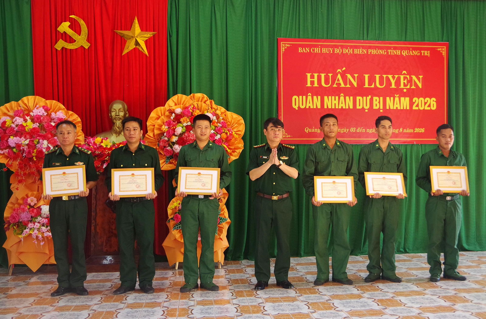 Bế mạc lớp tập huấn, huấn luyện lực lượng quân nhân dự bị năm 2026