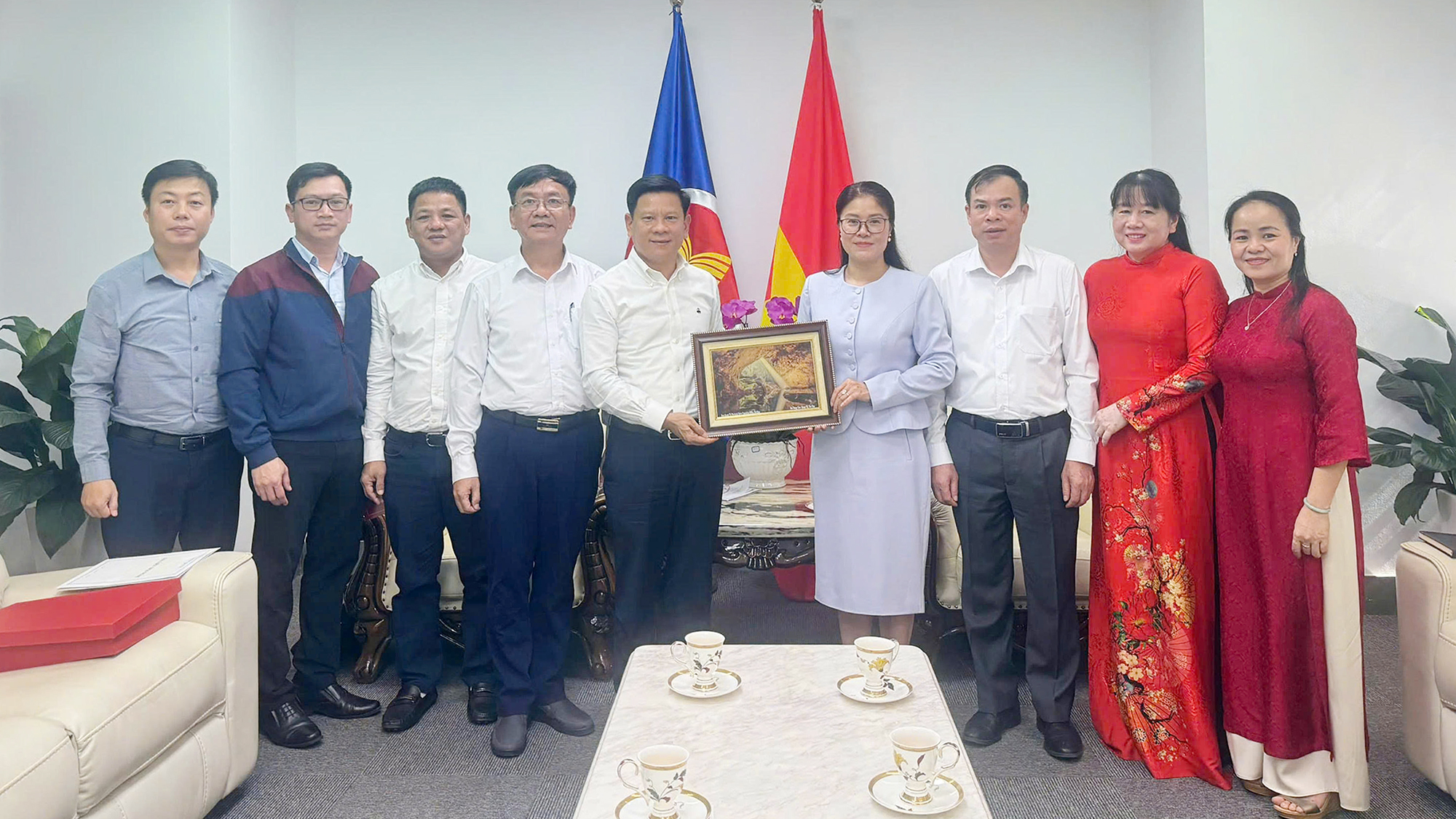 Văn phòng Tỉnh ủy Quảng Trị thăm và làm việc tại tỉnh Vân Nam, Trung Quốc