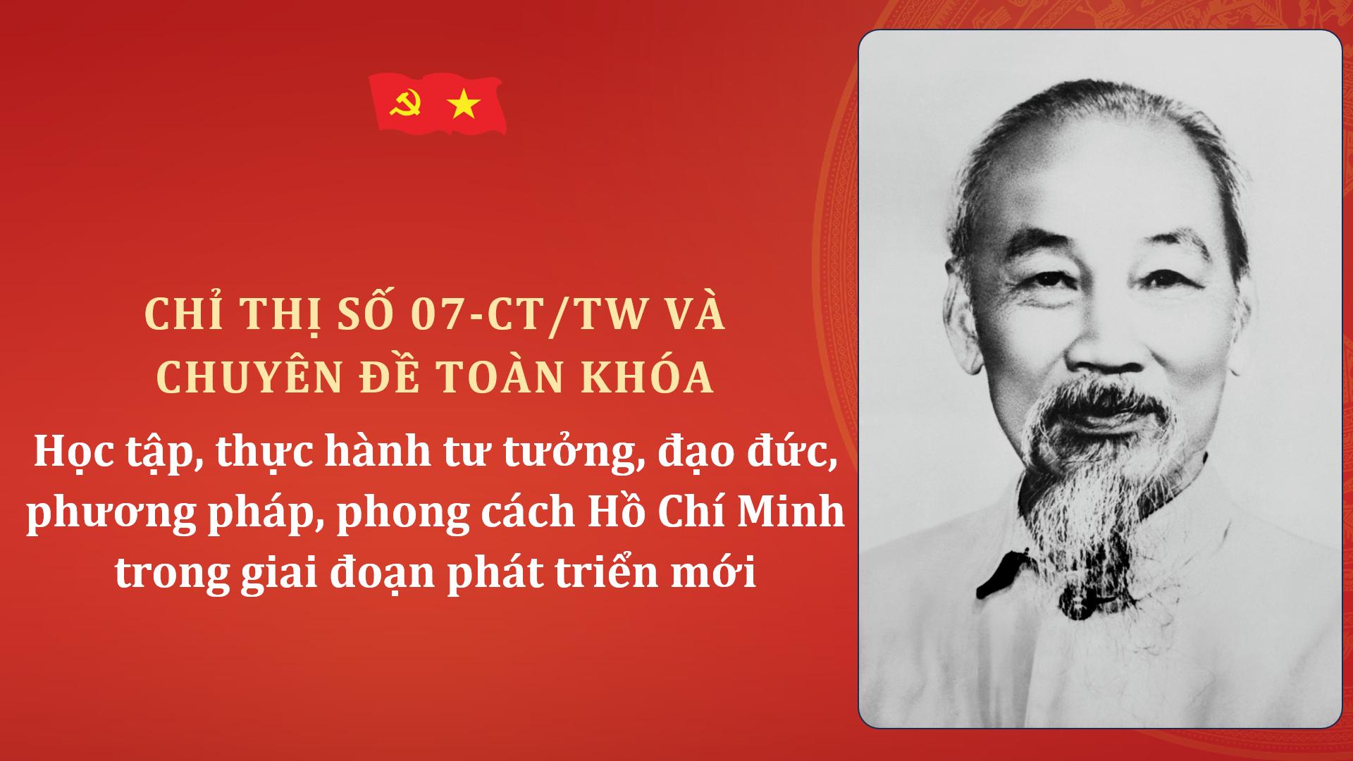 Chỉ thị số 07-CT/TW và Chuyên đề toàn khóa
