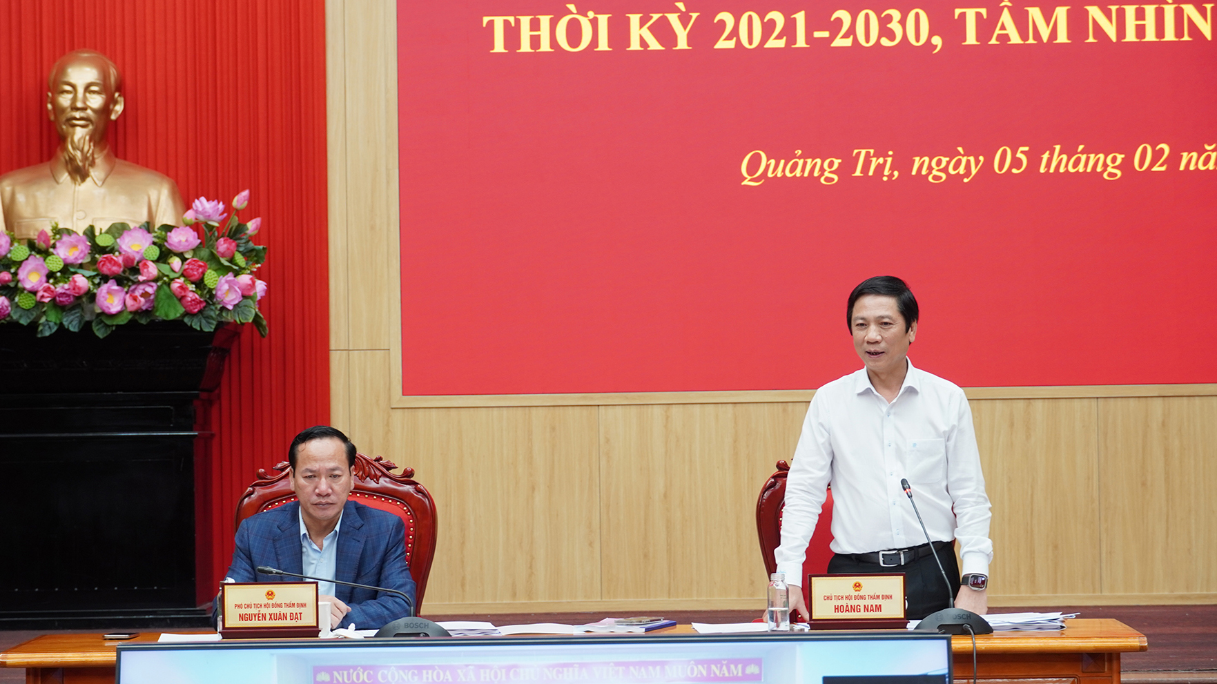 Hội đồng thẩm định thống nhất thông qua hồ sơ điều chỉnh Quy hoạch tỉnh Quảng Trị đến năm 2050