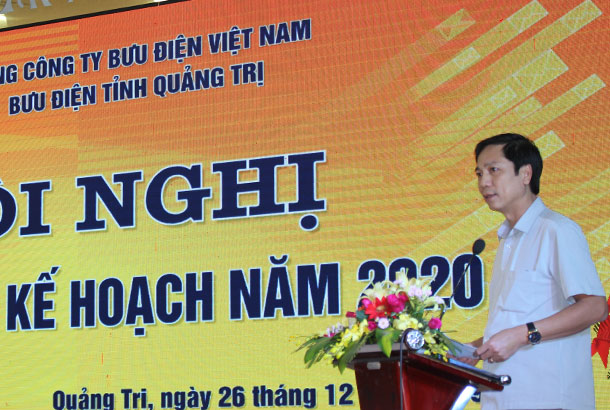 Phó Chủ tịch UBND tỉnh Hoàng Nam phát biểu tại hội nghị