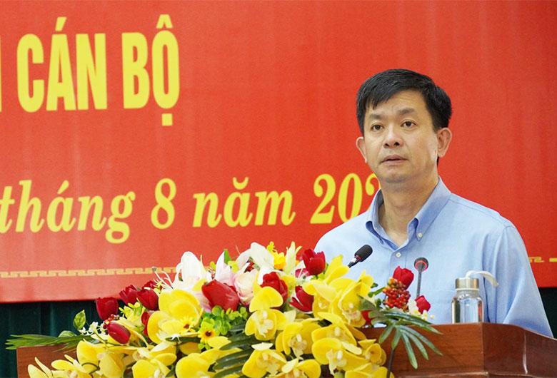 Hội nghị cán bộ chủ chốt tỉnh Quảng Trị thực hiện quy trình công tác quy hoạch cán bộ